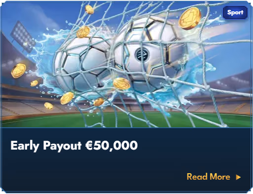 Casea Casino early payout banner